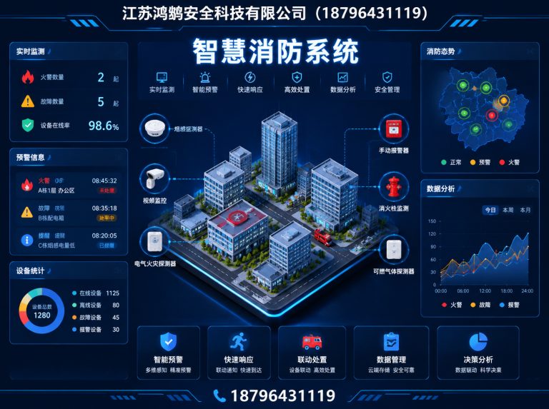 安顺智慧消防系统展示图